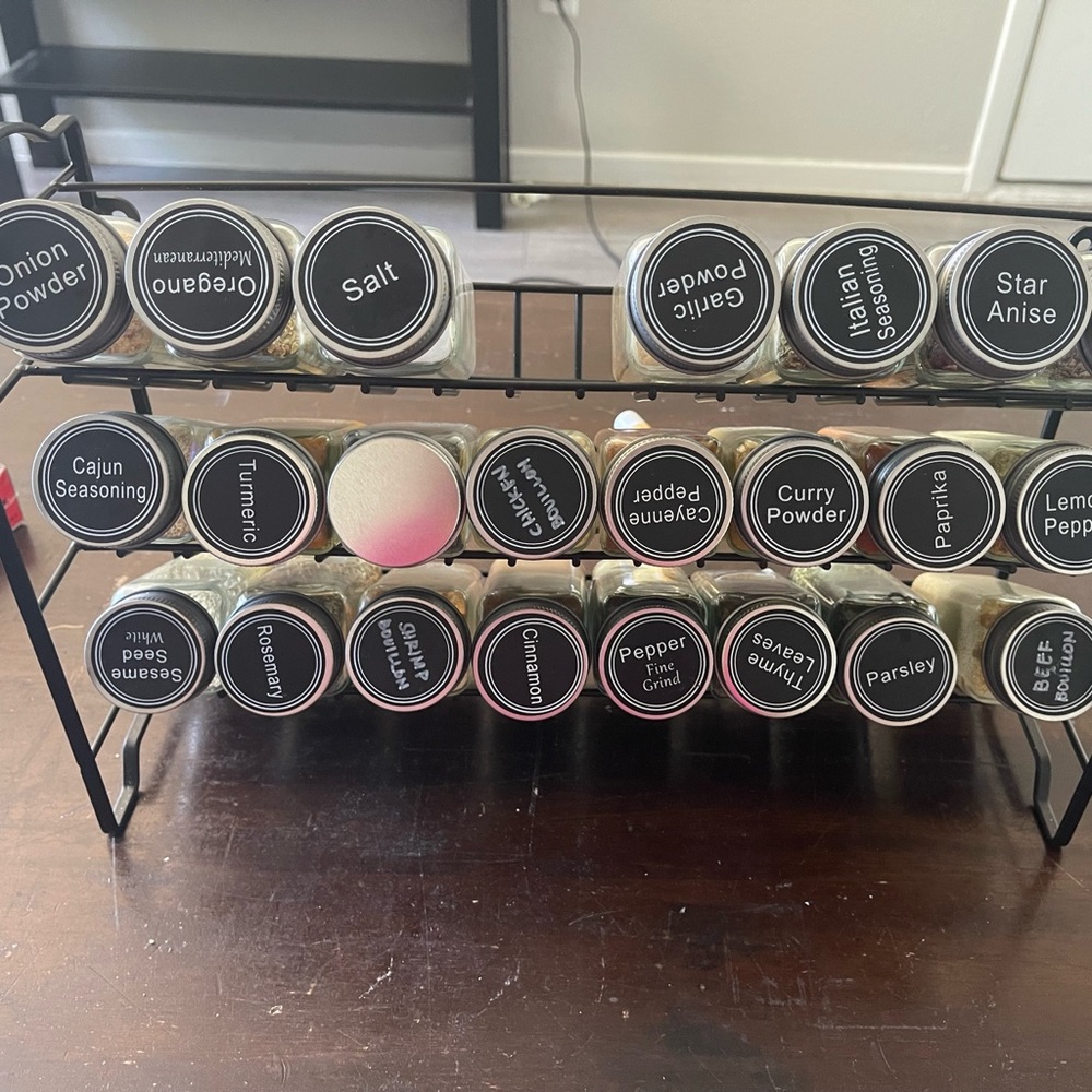 Spice rack organizer